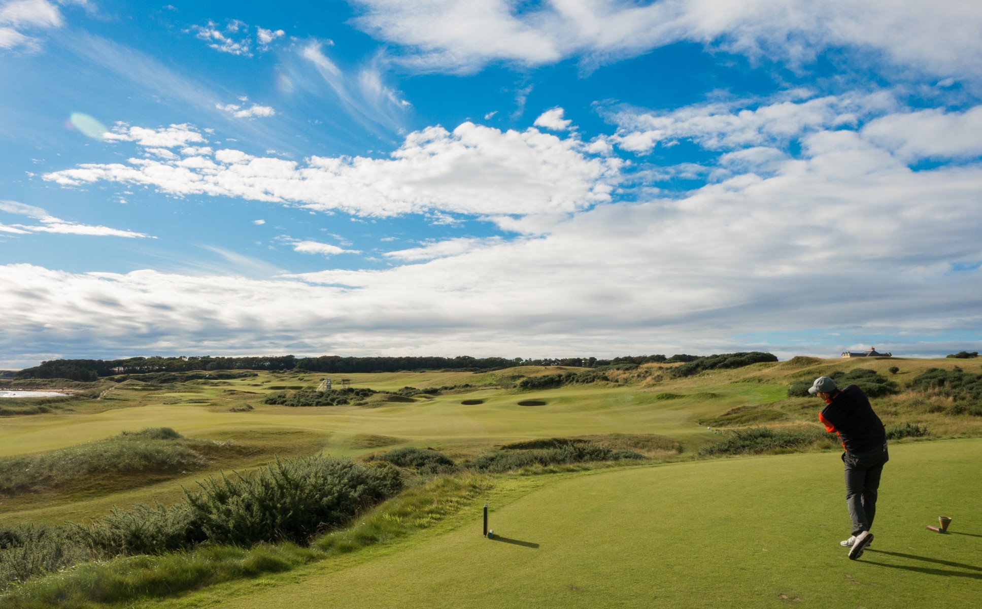 Loch 7 von Kingsbarns: ein drivebares Par 4