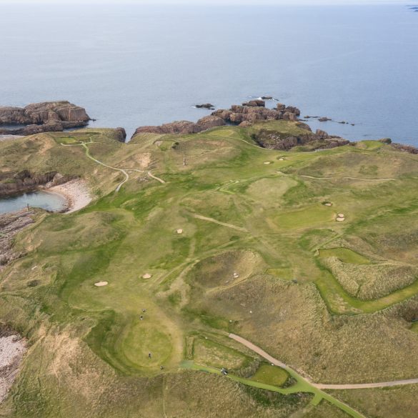 Cruit Island von oben